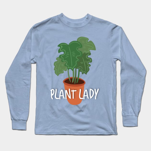 Plant Lady Long Sleeve T-Shirt by Kraina